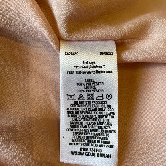 Ted Baker Dress. Size 2 - Picture 11 of 12